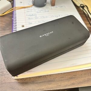 Givenchy Matte Black Glasses Case
